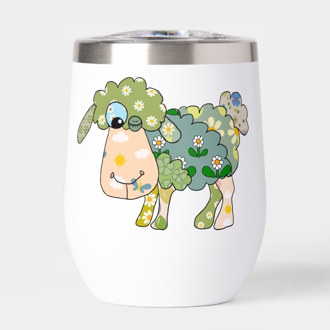 buntes Schaf (Vorderseite)