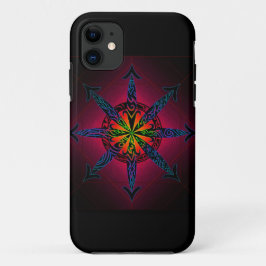 Buntes Stammes- Chaos-Symbol Case-Mate iPhone Hülle