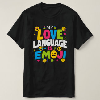 Buntes Streetwear World Emoji Day Shirt
