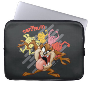 Buntes "Tantrum" TAZ™ Laptopschutzhülle