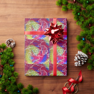 Buntes Tie-Dye-Geschenkpapier Geschenkpapier