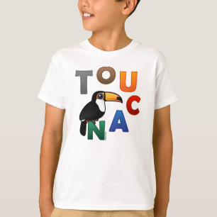Buntes Toucan T-Shirt