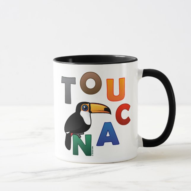 Buntes Toucan Tasse (Rechts)