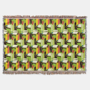 Buntes Toucans 2 Decke