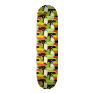 Buntes Toucans Skateboard