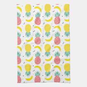 Buntes tropische Frucht-Muster Küchentuch