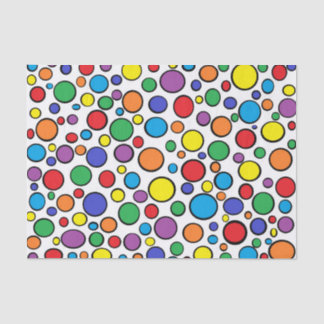 Buntes Tupfen-Seidenpapier Seidenpapier