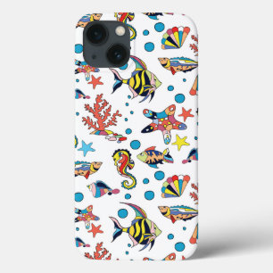 Buntes Unterwasserseeleben-Muster Case-Mate iPhone Hülle