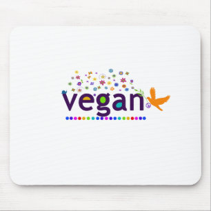 Buntes veganes mousepad