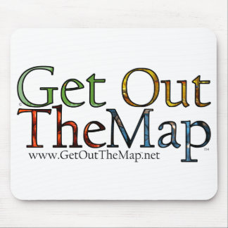 Buntes Wörter mousepad