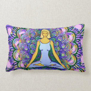 Buntes Yoga-Kissen Lendenkissen