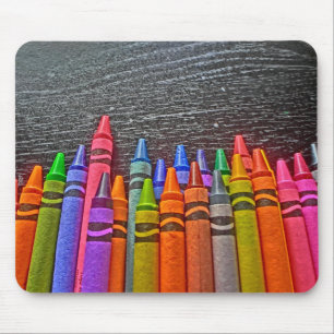 Buntes Zeichenstift-gute Idee mousepad