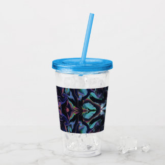 Buntglas-Acrylguss-Tumbler Acryltrinkbecher