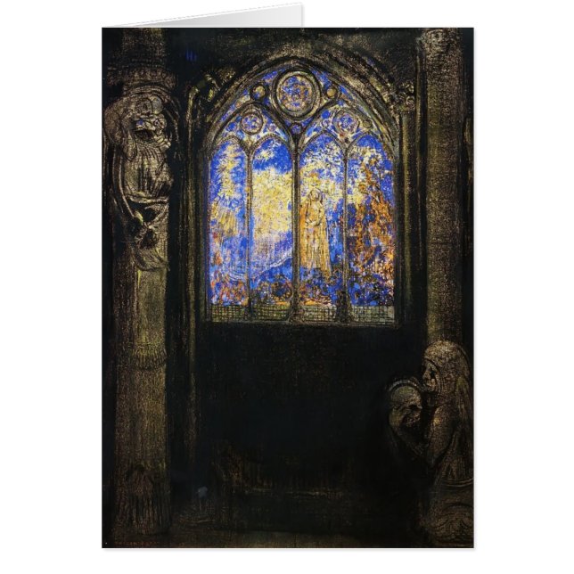 Buntglas-Fenster durch Odilon Redon (Vorne)
