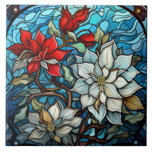 Buntglas fliese