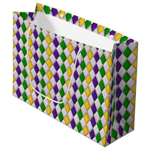 Buntglas-Harlekin Große Geschenktüte