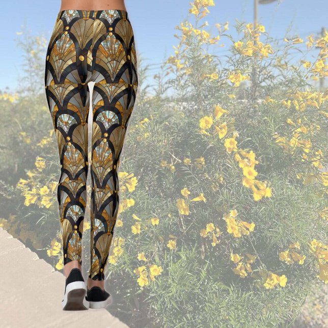 Buntglas-Look Leggings (Von Creator hochgeladen)