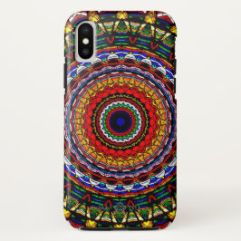 Buntglas-Mandala Case-Mate iPhone Hülle