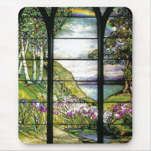 Buntglas Mousepad