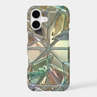 Buntglas-Optik farbenfrohe Abstraktion