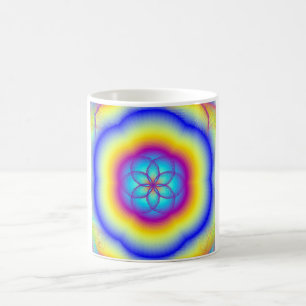 Buntglas-Regenbogen-Kaffeetasse Kaffeetasse