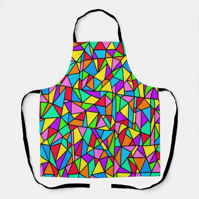 Buntglas-Regenbogen Schürze (Vorderseite)