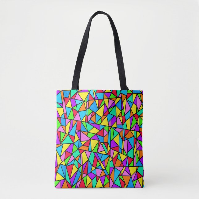 Buntglas-Regenbogen Tasche (Vorderseite)