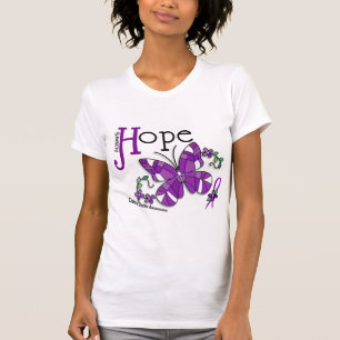 Buntglas-Schmetterlingcrohns Krankheit T-Shirt