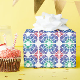 Buntglas (Tageslichtmuster) Geschenkpapier