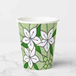 Buntglas-Tassen Pappbecher