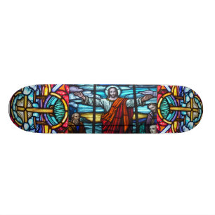 Buntglasfenster-Skateboard Skateboard
