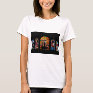 Buntglasjesus T-Shirt