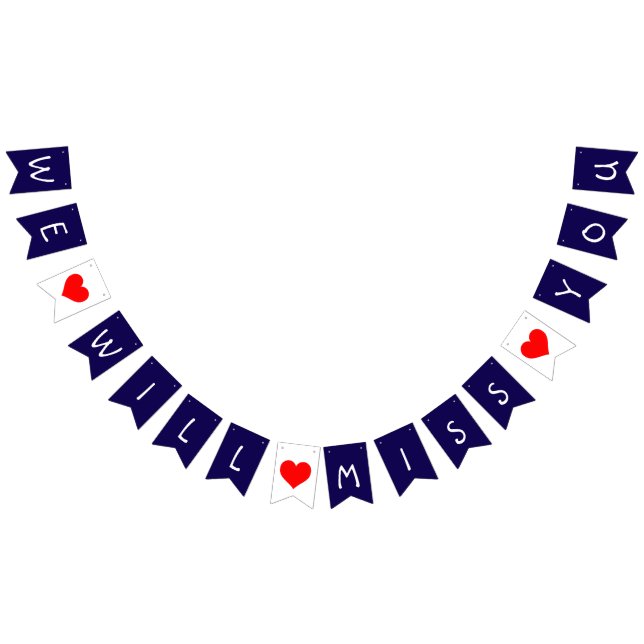 bunting banner (Alle)