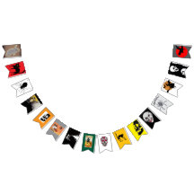 BUNTING BANNER VINTAG HALLOWEEN BILDER
