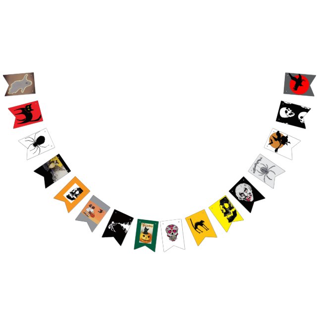 BUNTING BANNER VINTAG HALLOWEEN BILDER (Alle)