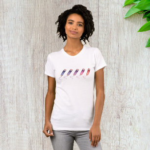 Buntstifte Damen T-Shirt