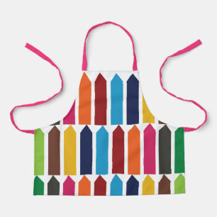 Buntstifte Schule Kindergarten Kinder Bunt Schürze