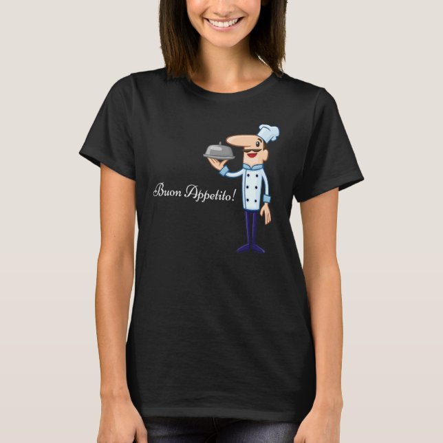 Buon Appetito Fun Koch T-Shirt (Vorderseite)