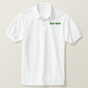 Buon Natale besticktes Shirt