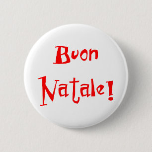 Buon Natale Button