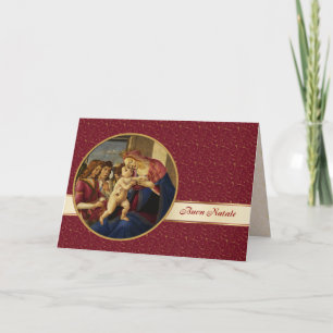 Buon Natale. Carte de Noël Art in Italien