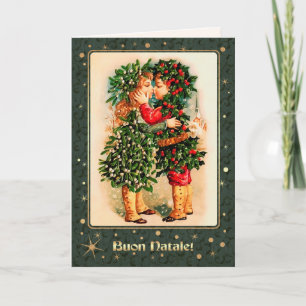Buon Natale. Carte de Noël en italien