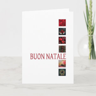 Buon Natale - Carte de Noël italienne