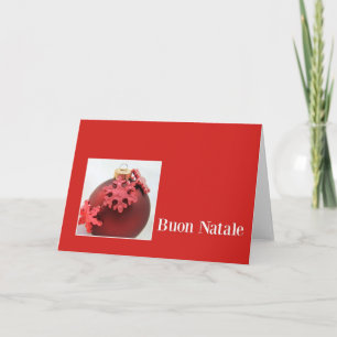 Buon Natale - Carte de Noël italienne