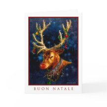 Buon Natale - carte italienne de Joyeux Noël