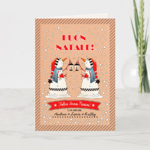Buon Natale. Cartes de Noël en italien