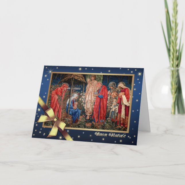 Buon Natale. Cartes de Noël en italien (Devant)