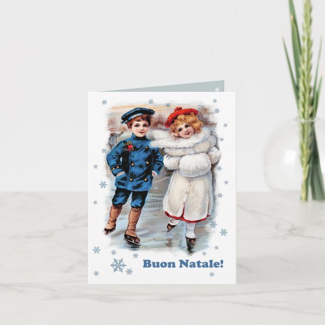 Buon Natale. Cartes de Noël en italien (Devant)