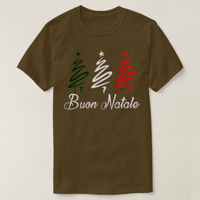 Buon Natale Christmas T-Shirt (Design vorne)