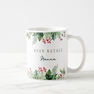 Buon Natale Custom Nonna Kaffeetasse